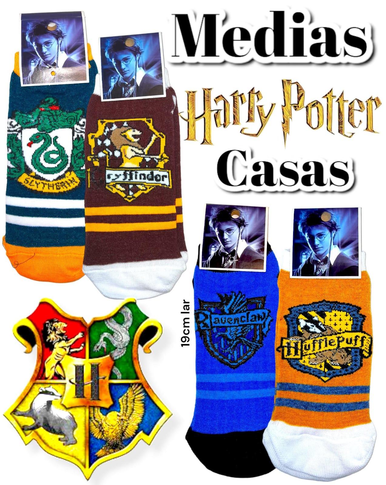 Set de 12 pares de medias Harry Potter Casas